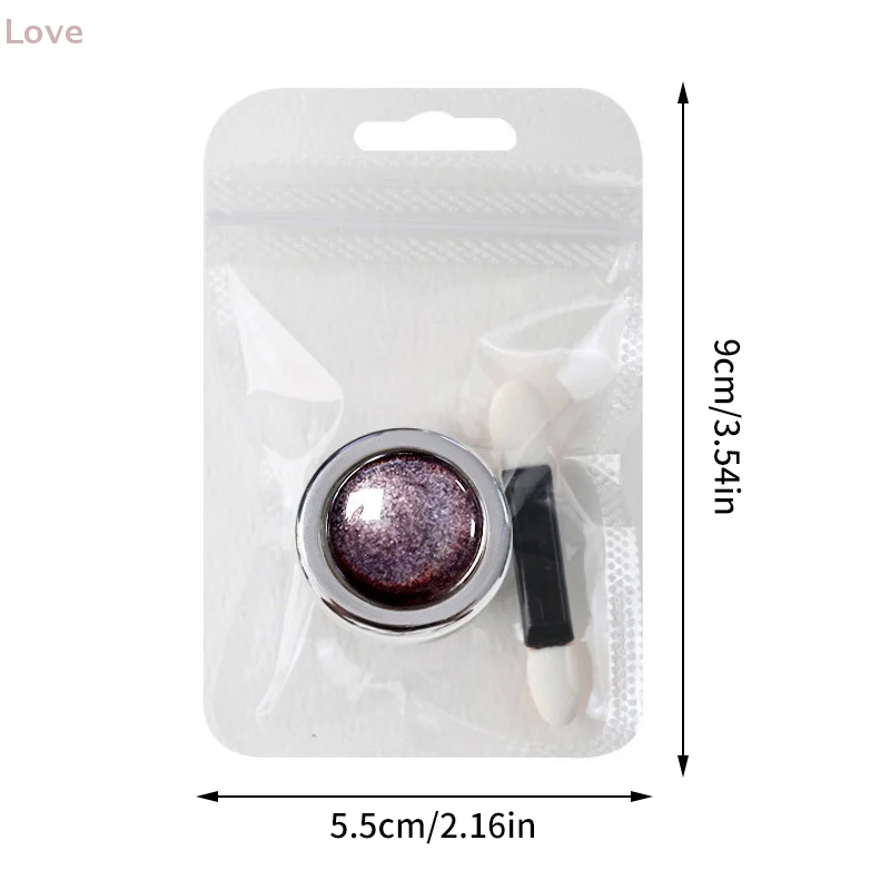 [L & P] 1 صندوق جديد مسمار مرآة سحرية الترتر فرط فلاش مسمار مشرقة الخريف الشتاء مسمار الديكور لتقوم بها بنفسك عشاق الأظافر