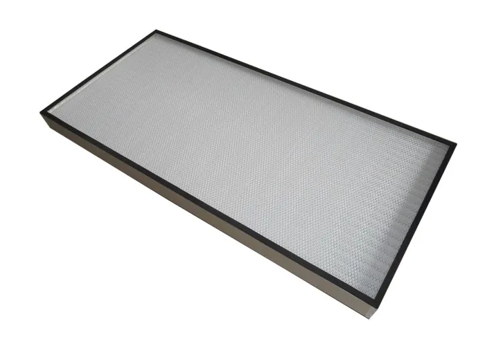 mini-pleat-h13-h14-hepa-filter-for-industrial-clean-room-laminar-flow-hood-hvac-with-core-fiberglass-components