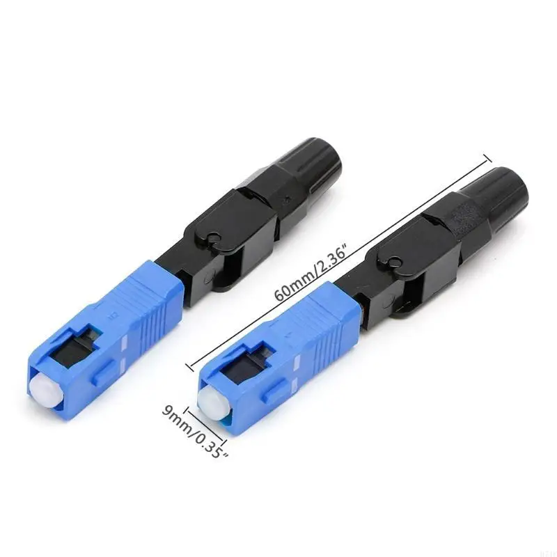 

H7JF 100PCS Fiber Quick Cold FTTH Single Mode UPC Fast Connector