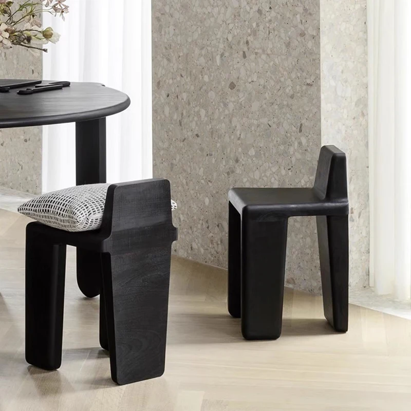 

Wabi Sabi Simple Dining Chairs Rustic Cool Elegant Eclectic Dining Chairs Bedroom Classic Mobilier Maison Home Furniture