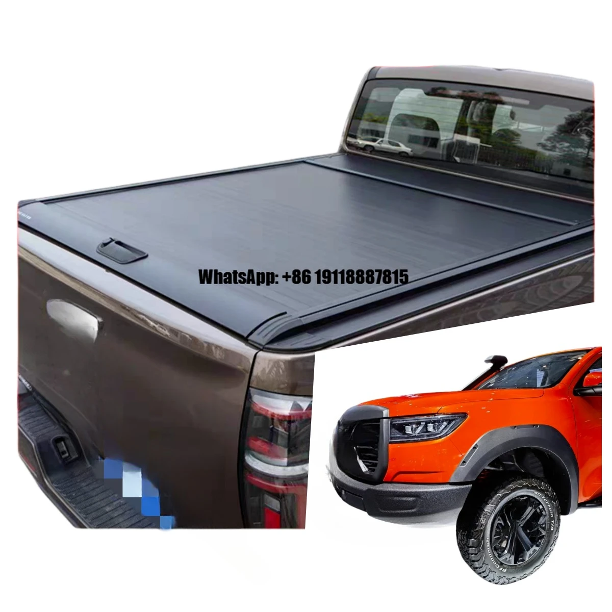 

Pickup Truck Retractable Cover Roller Lid Roll up Tonneau Cover for GreatWall Pao