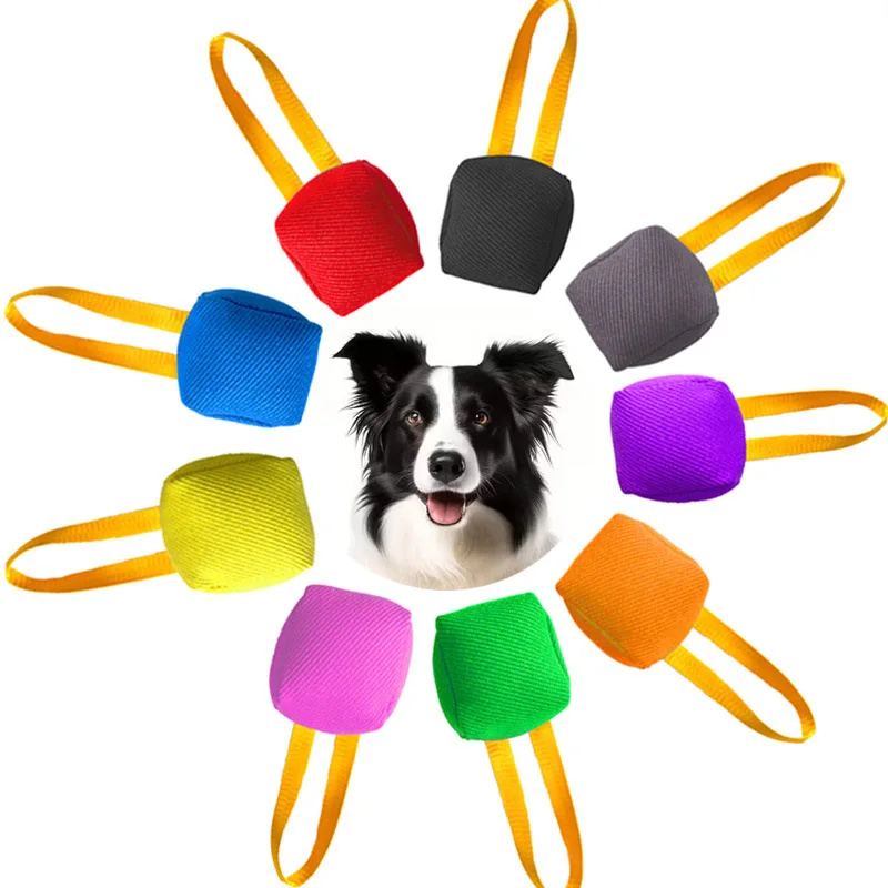 

Bite-resistant Dog Tug Toy Pillow Durable Funny Outdoor Pull Interactive Training Equipment for Medium Large Dogs Pet Essentials