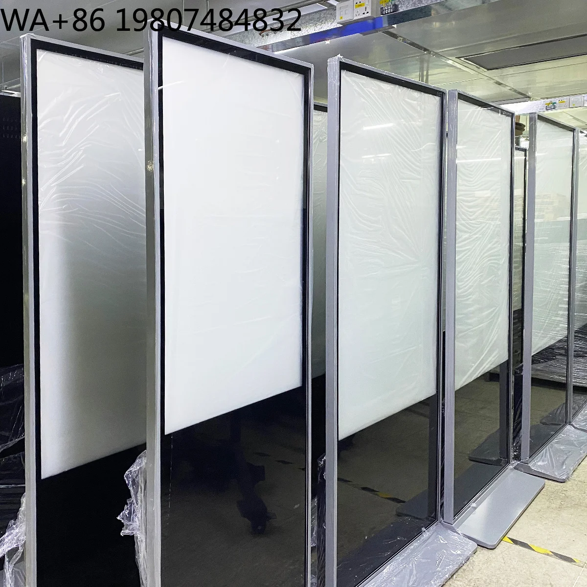43/55/65/75 Inch Indoor Interactive Touch Screen LCD Digital Signage Floor Standing Kiosk Commercial Advertising Display