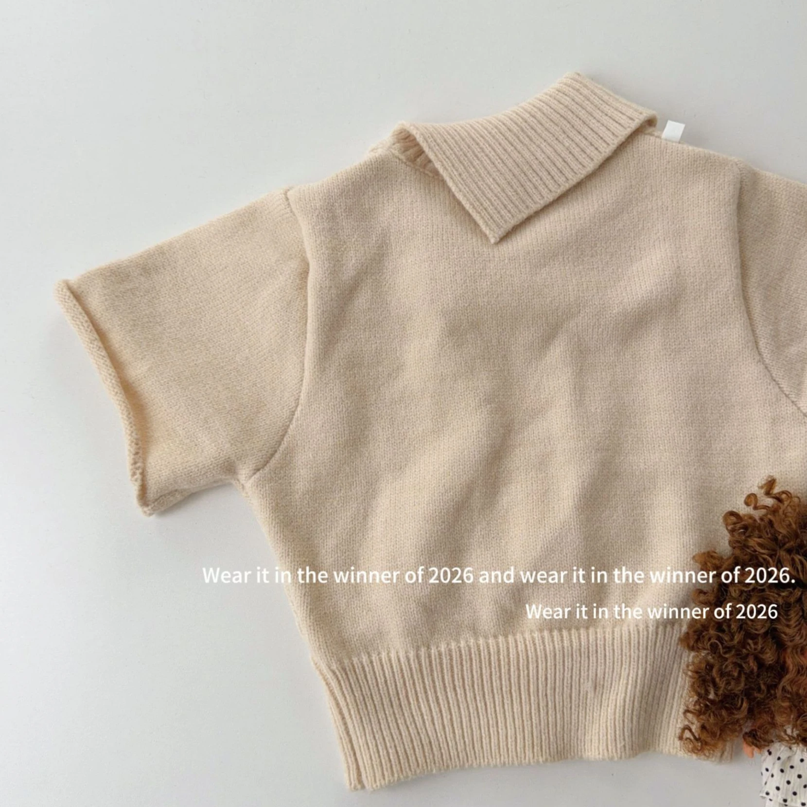 Girls Sweater 2026 Autumn and Winter New Children's Clothing Korean Style Girl Baby Half High Neck Loose Retro Twist Sweater