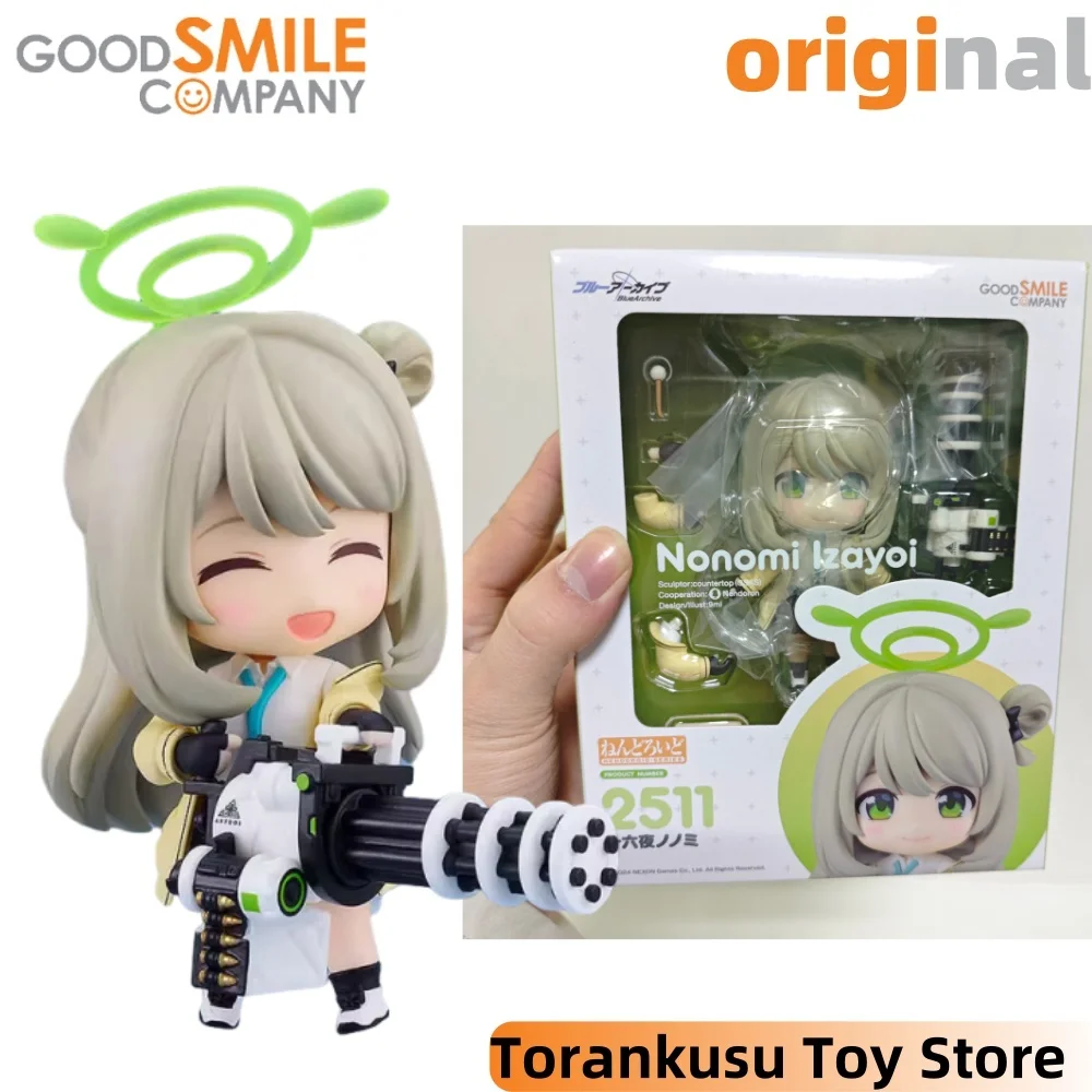 

Фигурка Blue Archive Anime Kuromi Izayoi Nonomi 2511 со сменными эмодзи, оригинальная модель, коллекционная игрушка Figuarts