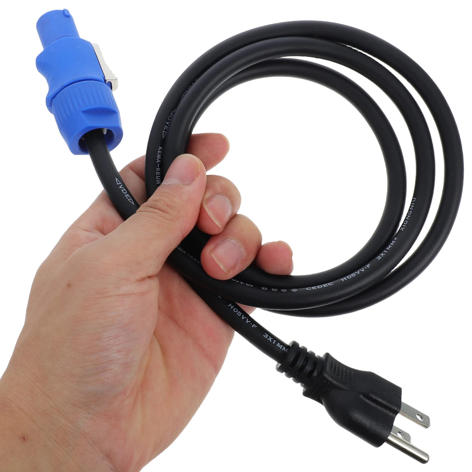 

Stage Light Power Cable 16A 3-Pin Plug Universal Signal Wire For Concerts Theaters Dj Fixtures High Current Capacity Durable