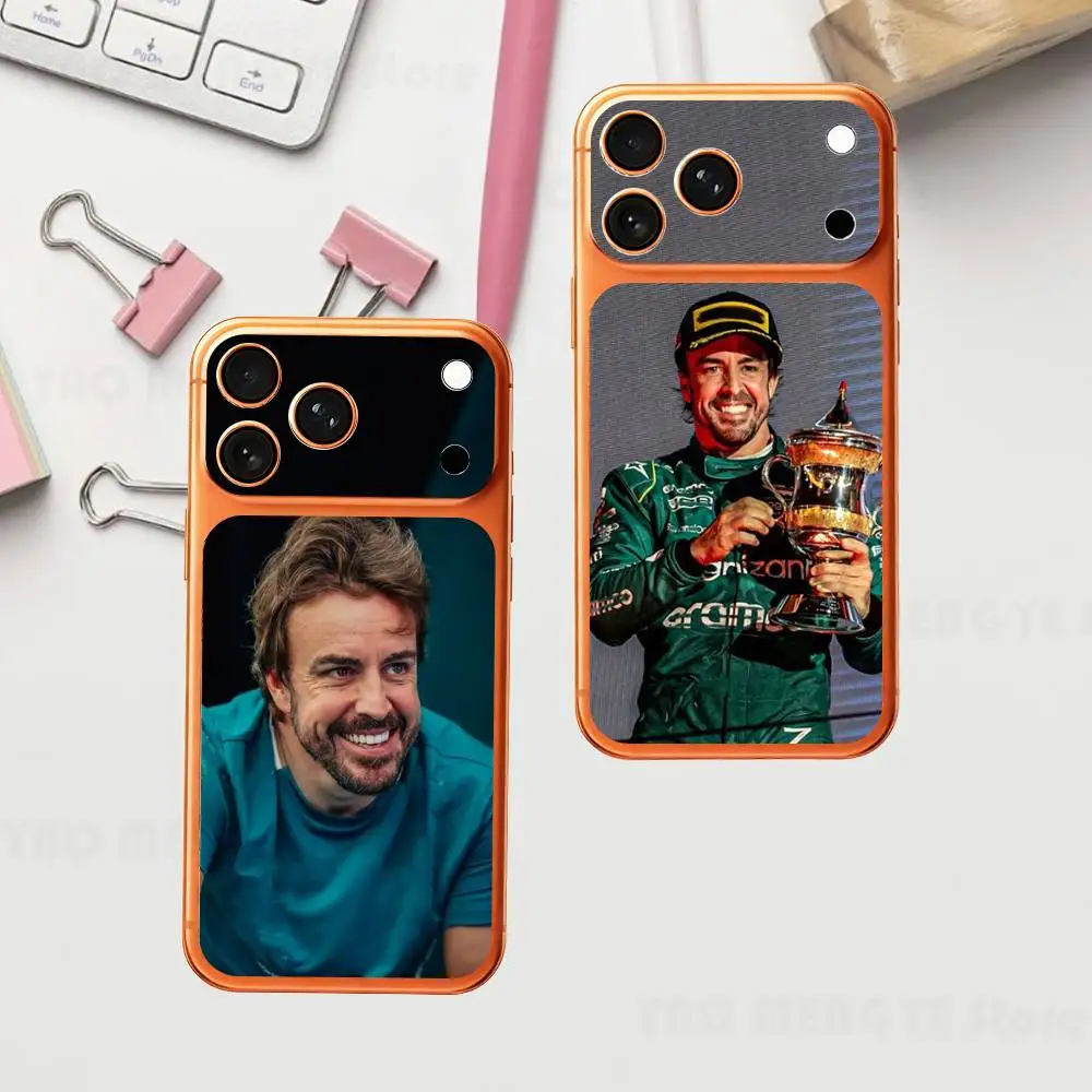 

Spanish Racer F-Fernando A-Alonso For IPhone 17 Pro ProMax Full Back Cover Decal Wrap Skin Rear Protective Sticker Film
