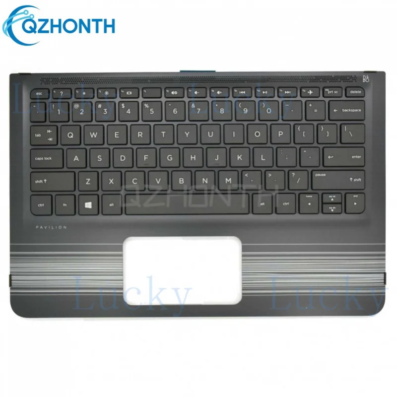 f  New Palmrest Upper Case with US Keyboard For HP Pavilion x360 11-U 11-u027TU