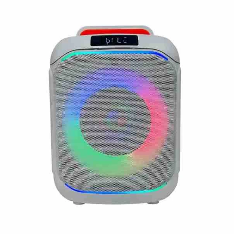 

Wireless microphone Karaoke Bluetooth speaker, desktop high-value colorful heavy subwoofer Bluetooth speaker