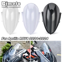 Motorcycle Windshield Windscreen For Aprilia RSV4 RS V4 2021 2022 2023 2024 Wind Shield Deflectors Protector