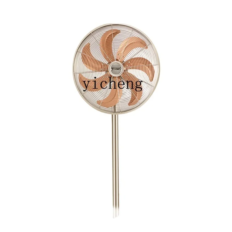 

ZF Electric Fan Large Wind Household Living Room Bedroom Floor Fan Mute Industrial Metal Large Electrical Fan