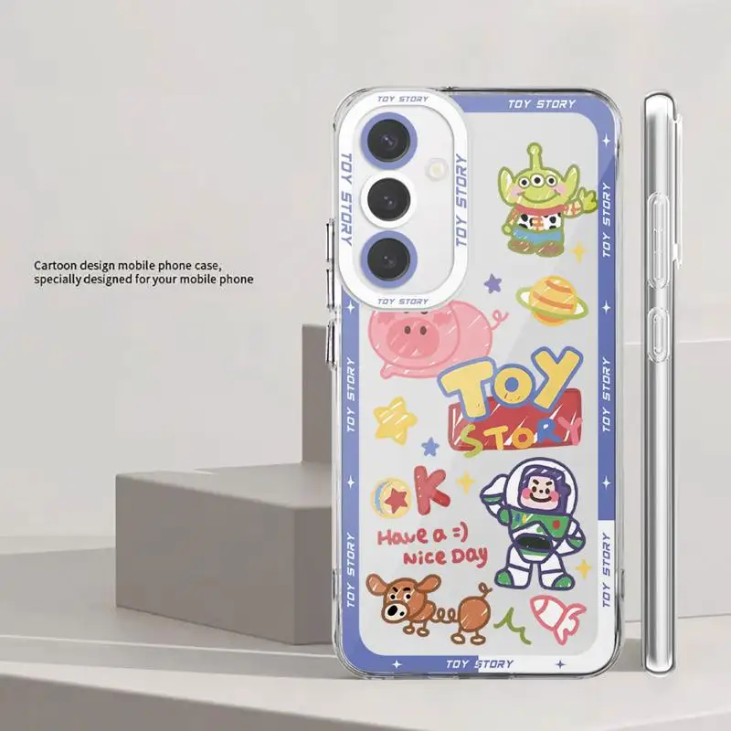 Toy Story Disney phone Case for Samsung A13 A14 A15 A23 4G 5G A24 4G A25 A33 A34 A53 A54 A73 A35 A55 5G bag