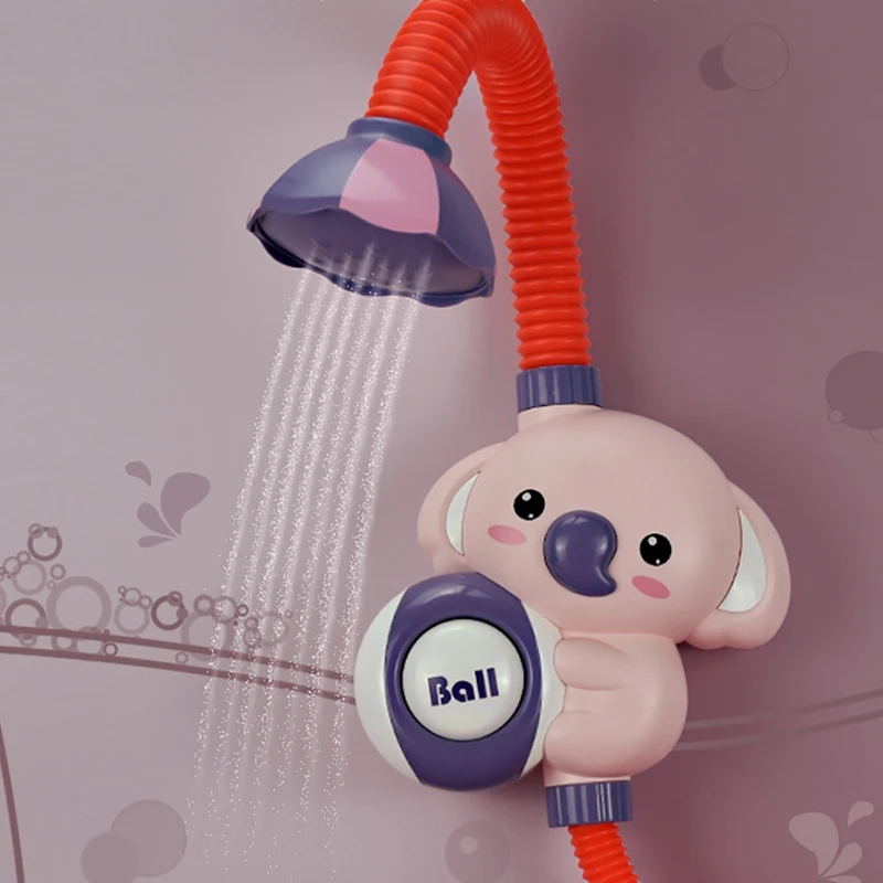 Baby Bath Toys For Toddler Elephant Shower Sprayer Bath Toys Baby Shower Sprinkler Gifts For Ages 3 4 5 Year Olds