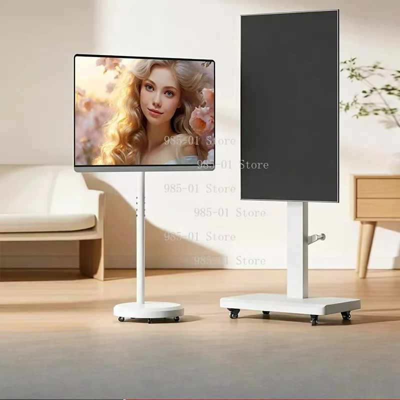 Portable 32 Inch Touch Screen Smart TV WiFi 8 Core 8+128GB with Remote Control Screen Casting