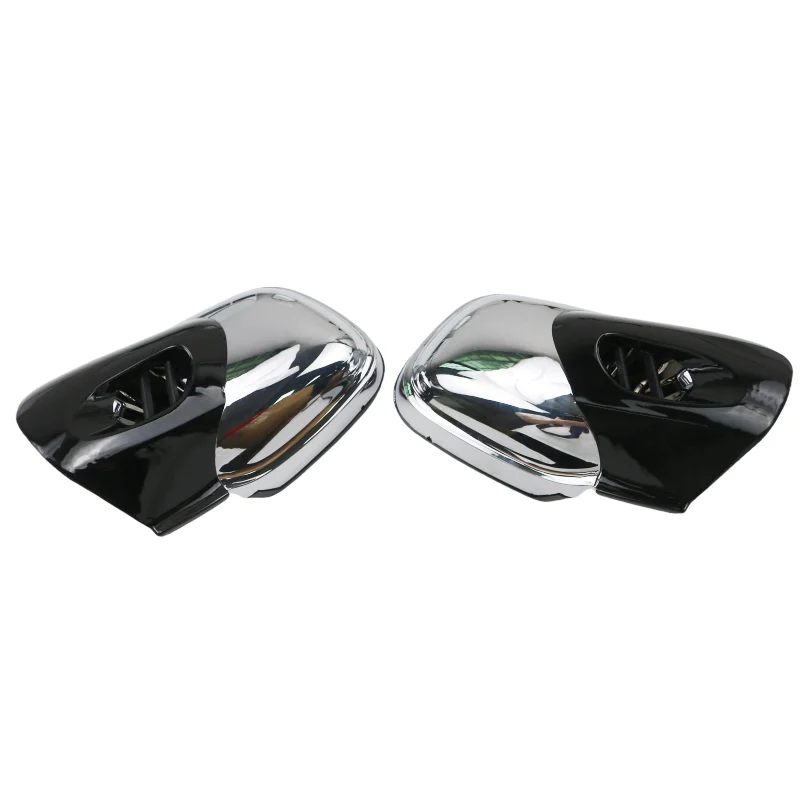 ABS Motorcycle Rearview Mirror Cover Trim 2pcs for BMW K1200 K1200LT K1200M 1999-2008