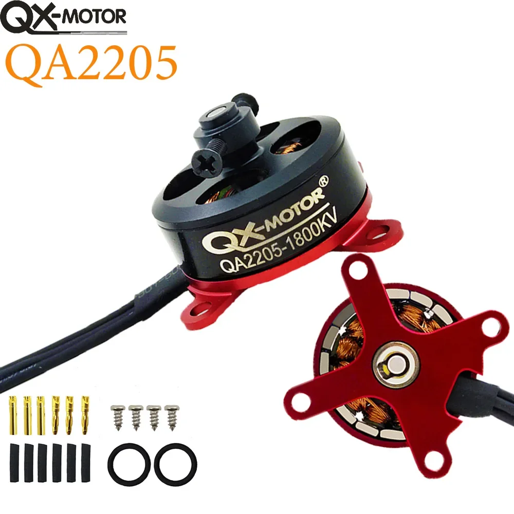 QX-Motor QA2205 2204 1400KV 1800KV Brushless Motor For RC Fixed-wing Aeroplane Airplane KT F3P