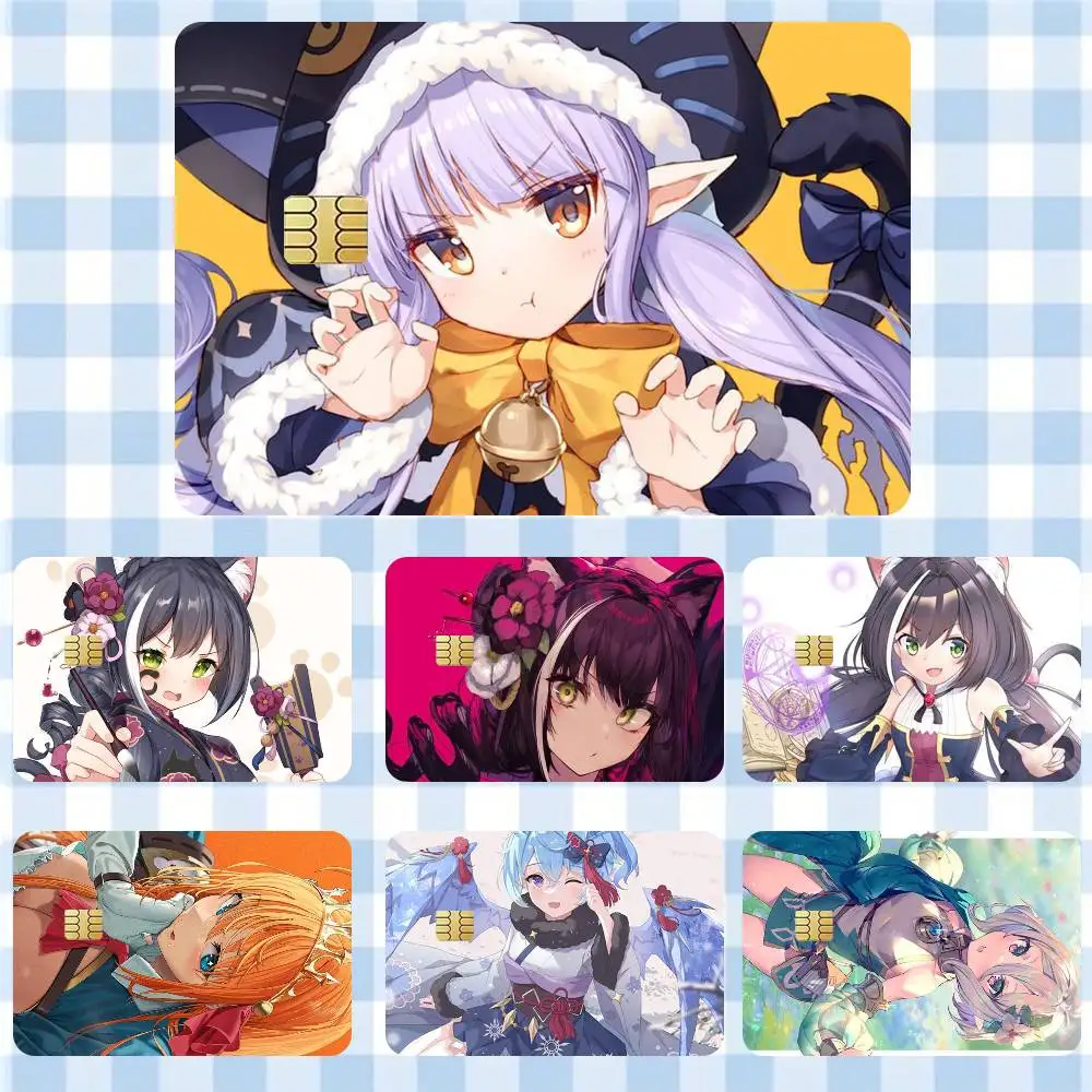 

Princess Connect ReDive Game Sticker Film Tape Skin for Credit Card Debit Card Cartoon Waterproof Stickers