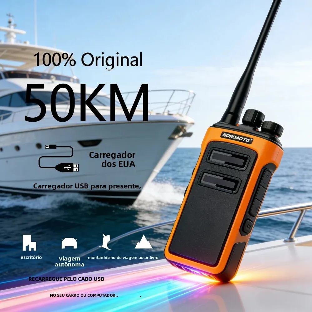 モトローラ-50km-長距離トランシーバー-uhf-双方向無線-防水-充電式-超高音質オーディオ搭載-ハイキング-キャンプ用