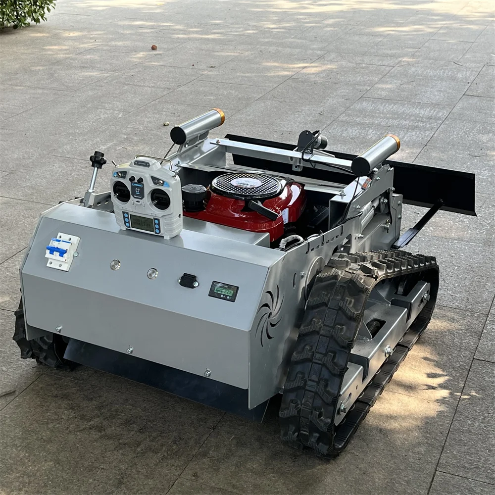 196cc Radio Controlled Cordless Lawnmower 4-Stroke DIY Industrial Garden Robot Mower 2024 Self Propelled