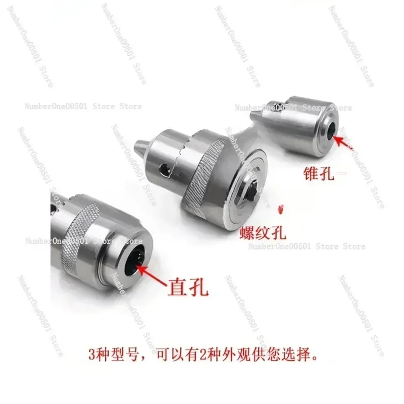 High Precision Stainless Steel Wrench Drill Chuck 4mm 6mm 8mm 10mm 3 Jaw Chuck Metalworking Machine Tool Accessory