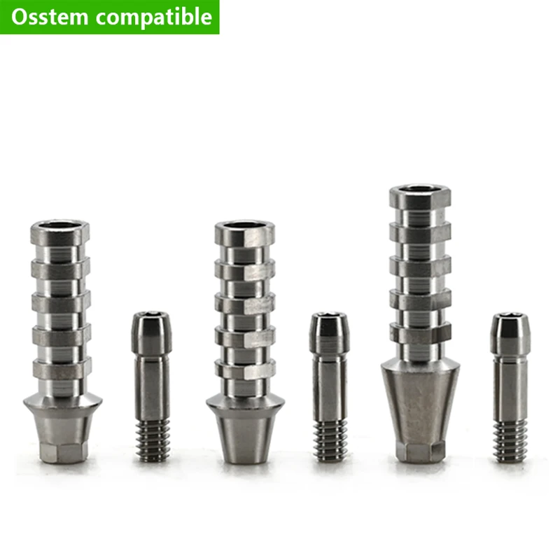 Osstem Temporary Abutment for Single Tooth Repair Oral Non-Anti Temporary Base Manual Power Source Dental Implant Component