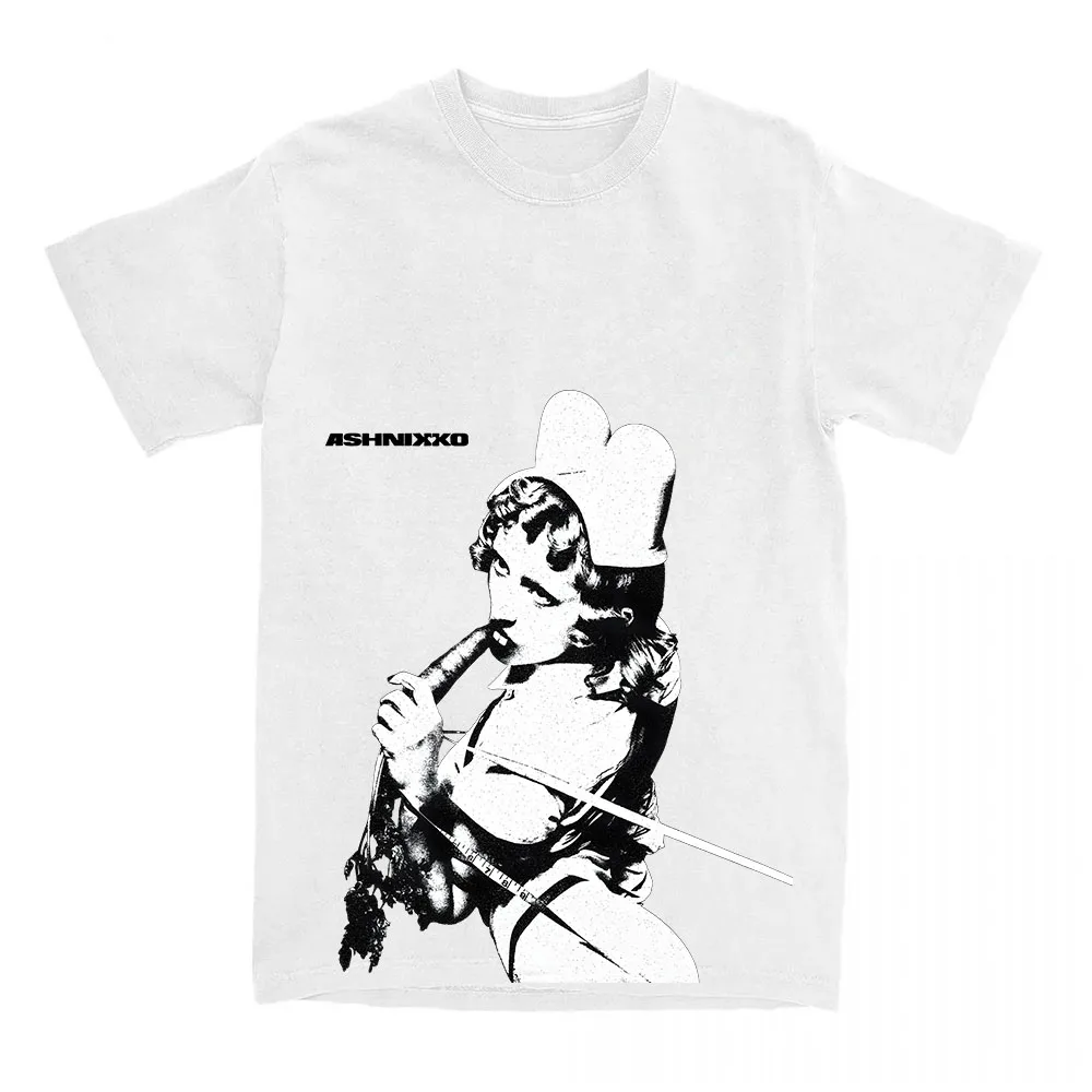 

SMOOCHIES CARROT TEE Fashion Singer Ashnikko Graphic T-shirt Cotton Loose Female Casual Tshirts Print Clothing Women Men T Shirt