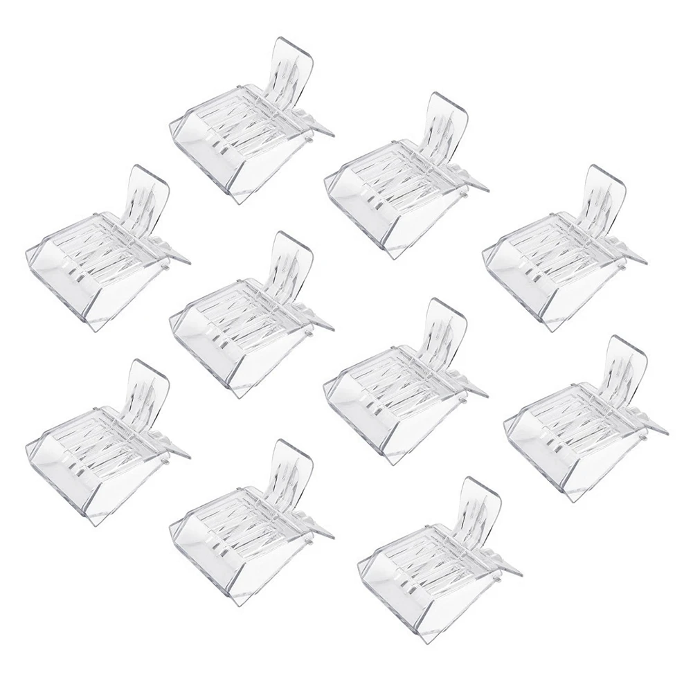 ABFS Beekeeping Transparent Clips Queen Bee Clip Queen Bee Cage Catcher Queen Bee Clips For Bees