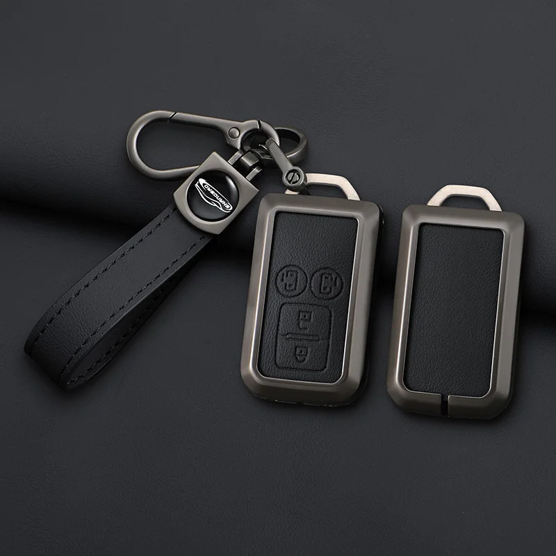 Zink-legierung Leder Auto Smart Key Fall Abdeckung Schutz Shell Für Suzuki Sierra Jimny Swift Embona Spacia Wagon Ertiga Zubehör – Detail 13