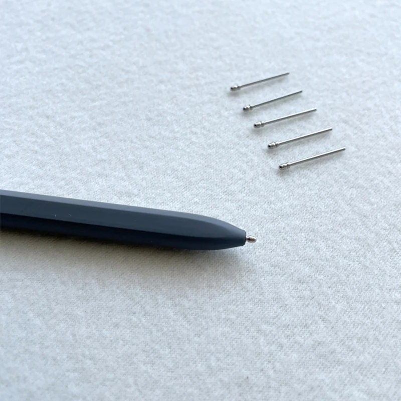 2 шт. гладкие металлические вставки для ручек с удобным карманным зажимом для замечательных стилусов для письма