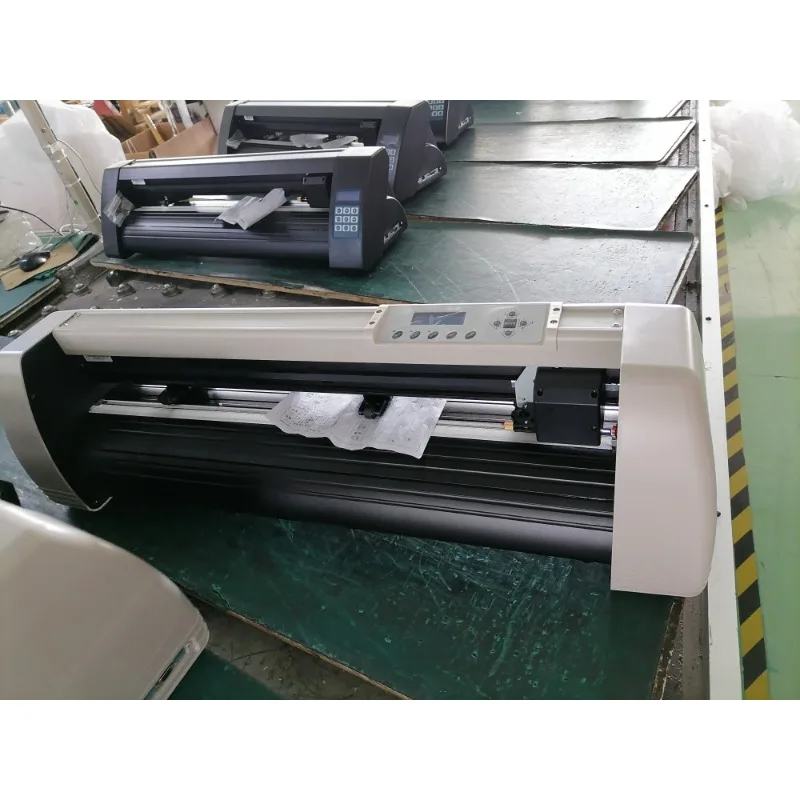 Factory Best Practical 28''  White Color XE-721 Semi-auto Contour Vinyl Graph Paper Cutting Plotter  Machine