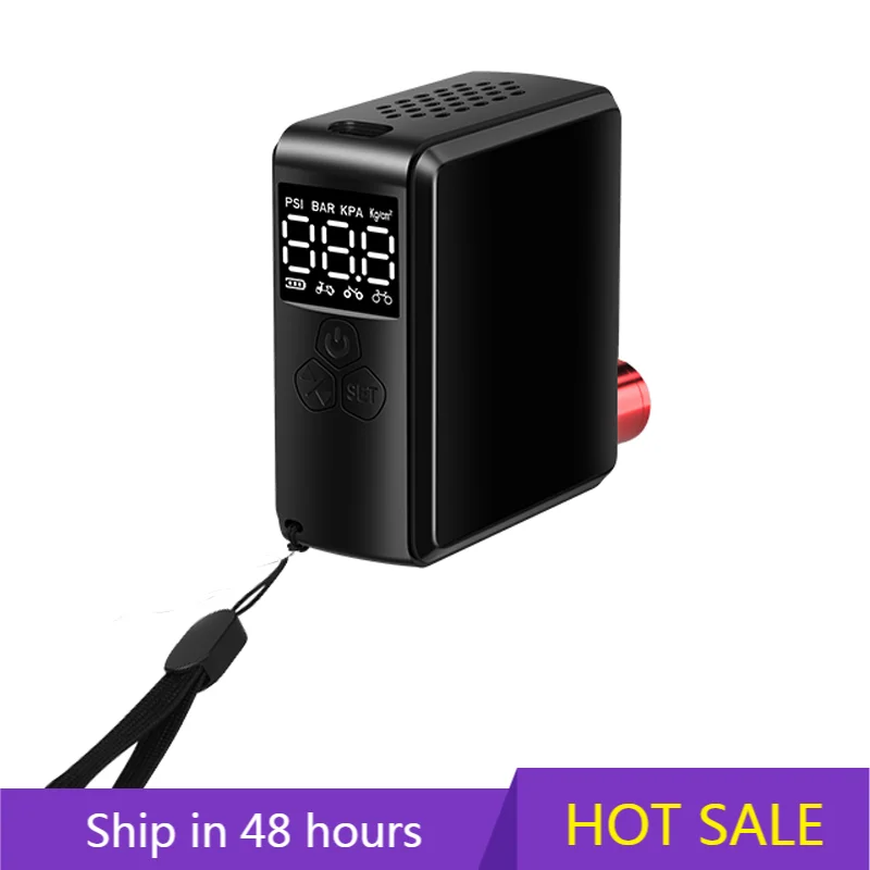 

POWER LEAP150PSI Насос для накачивания шин Портативный беспроводной воздушный компрессор Мини-электрический велосипедный насос