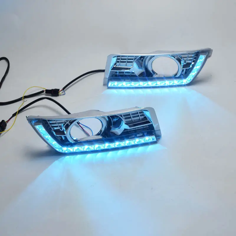 SAAR مناسبة لكاديلاك SRX أضواء الجري LED المخصصة ضوء الضباب المعدل أثناء النهار #3