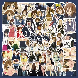 50pcs Cartoon Animation K-ON! Series Graffiti Stickers Suitable for Helmet Desktop Wall Decoration DIY Sticker Pack Wholesale