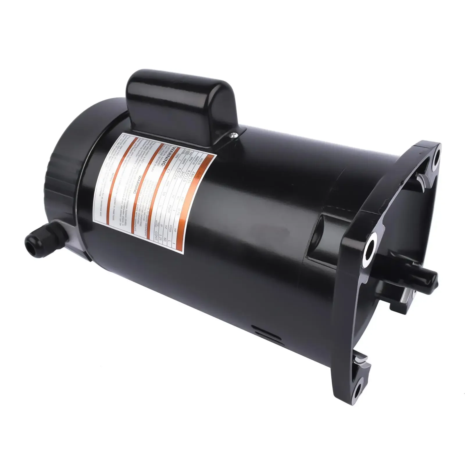 

AP03 New B2853 B2853V1 1HP 230V / 115V Single Speed Square Flange Pool Pump Motor
