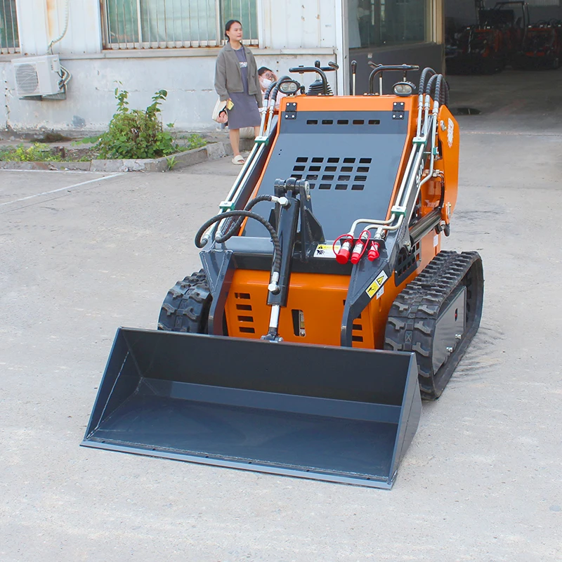 

Cheap Crawler Skid Steer Loaders Mini Small Skid Steer Track Loader for Sale