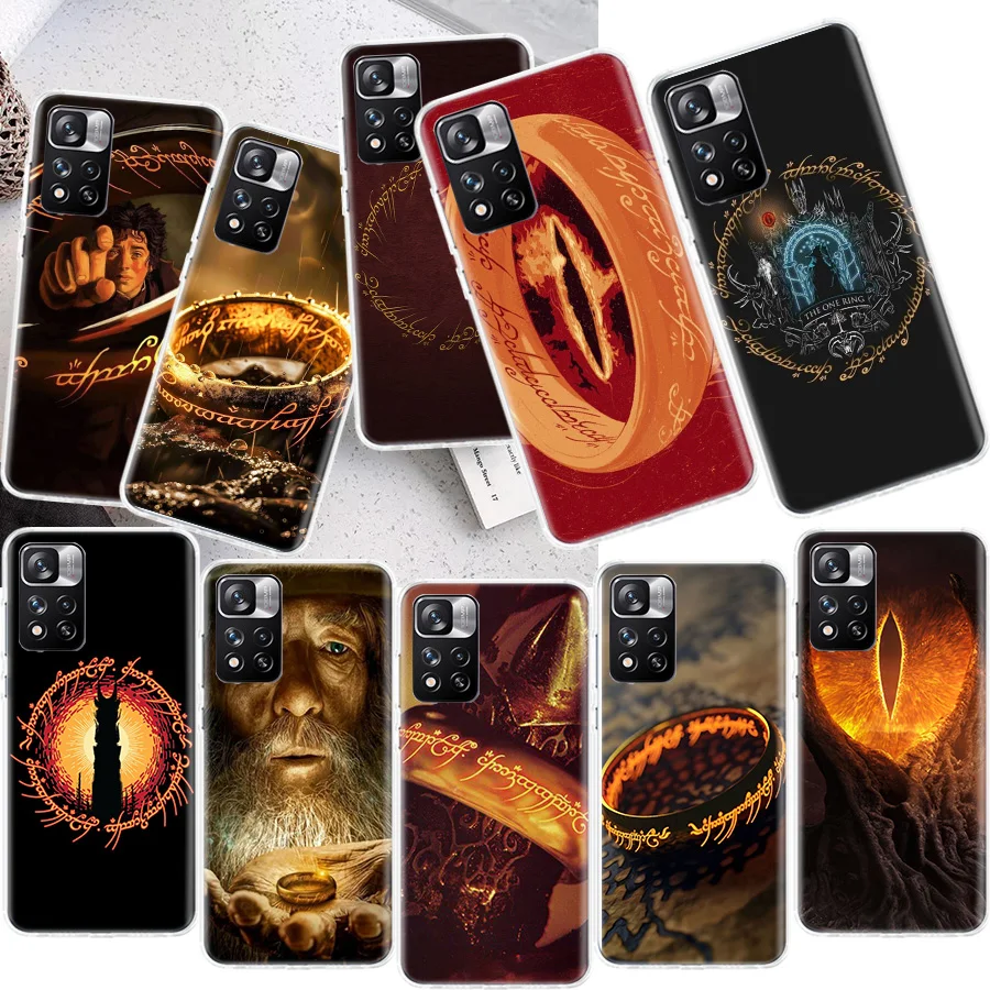 The L-Lord of the R-Rings Phone Case For Xiaomi Redmi Note 13 14 Pro Plus 5G 12 12C 9 9T 9C 9A 8A 8 7A 7 10C 10A 10 K60 K70 Pro