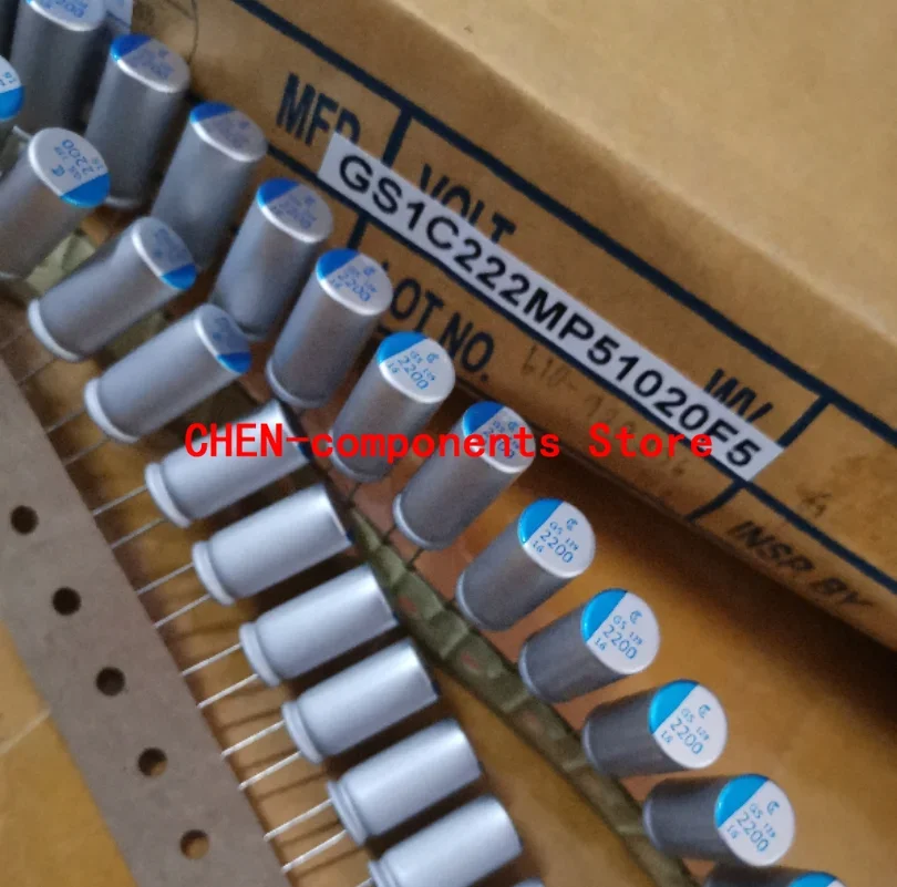 

free shipping 20PCS NEW Original ELITE GS 16V2200UF 10X20MM Motherboard Solid Polymer Capacitor 2200uF/16v 2200UF 16V