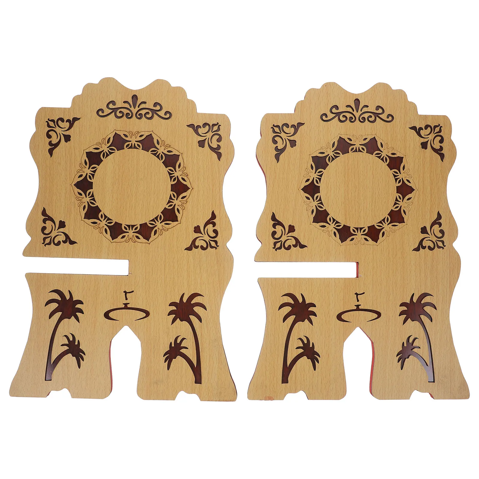 

1pc Deluxe Wooden Book Stand Elegant Reading Rack Bible School Temple Home Use Detachable Wood Desktop Book Holder s Classic