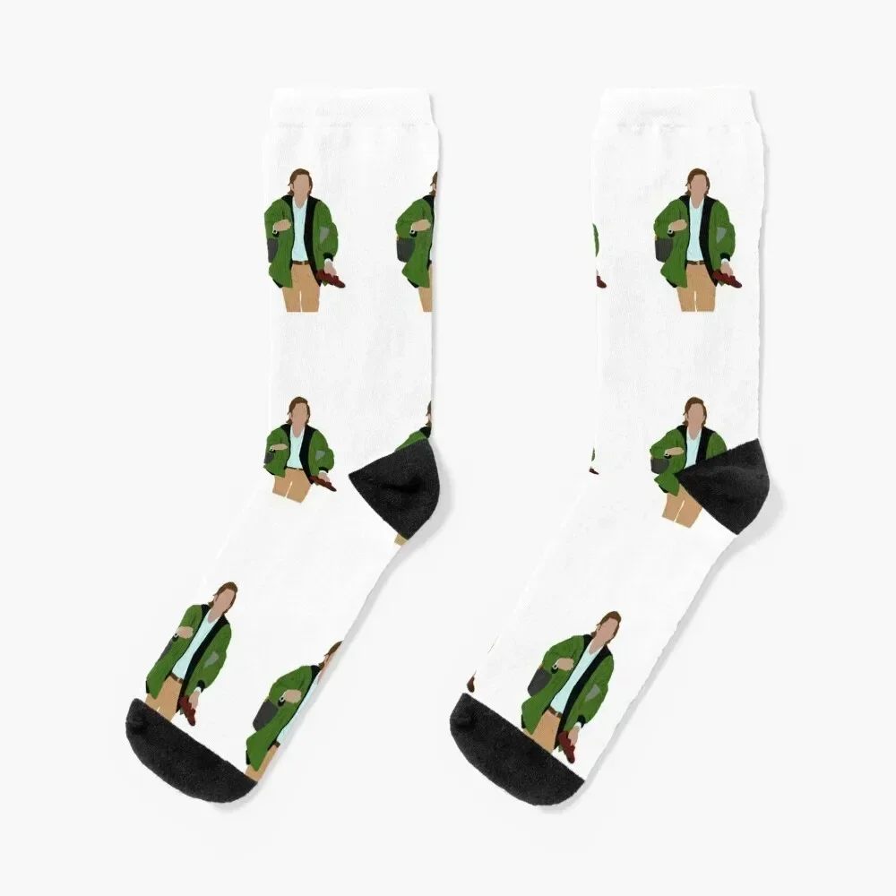 

Cousin Greg | Succession Character Print | TV Show | Minimalist Socks cute retro christmas gift man Socks For Women Men's