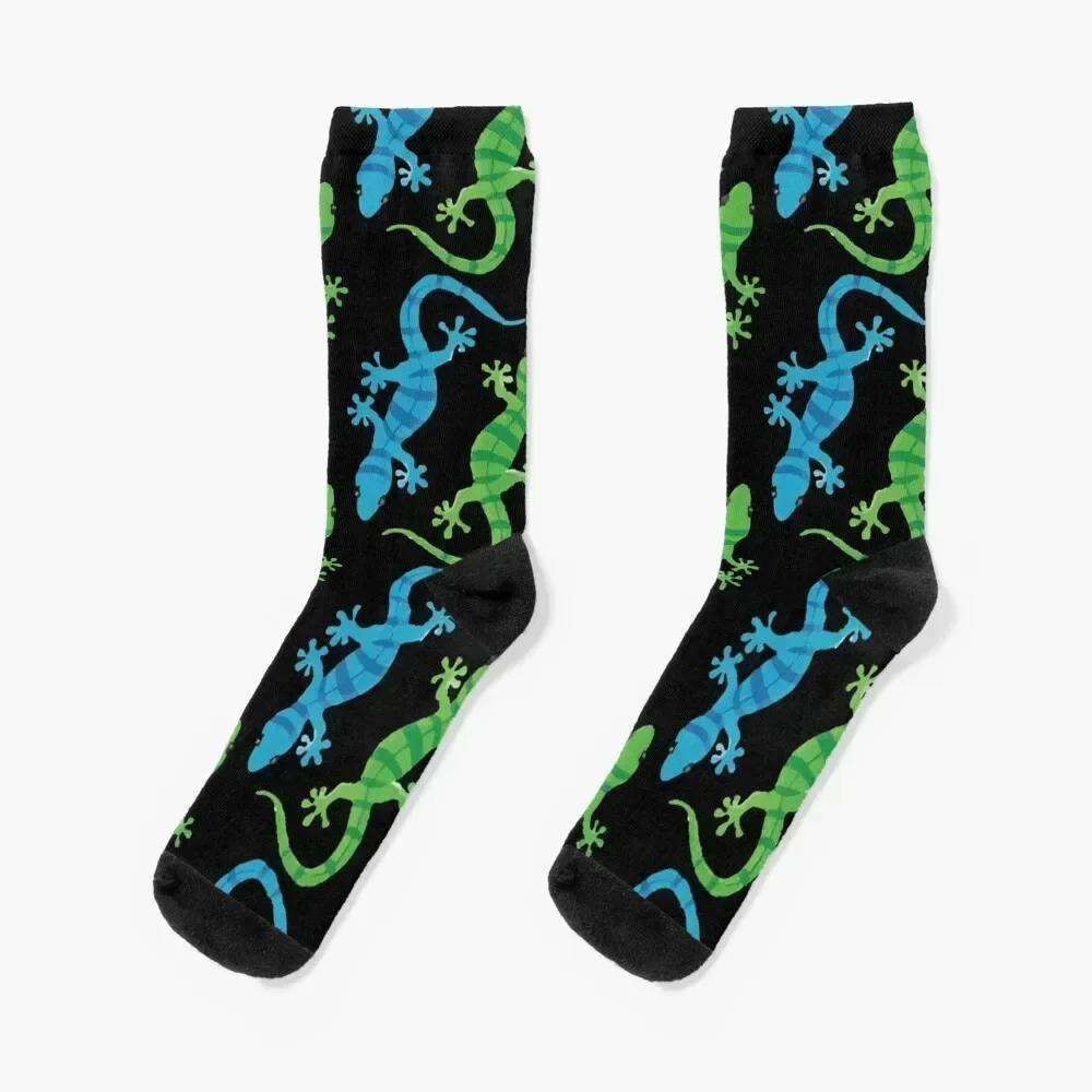 

Gecko Throw Socks cartoon professional running short christmass gift Socks For Girls Men's