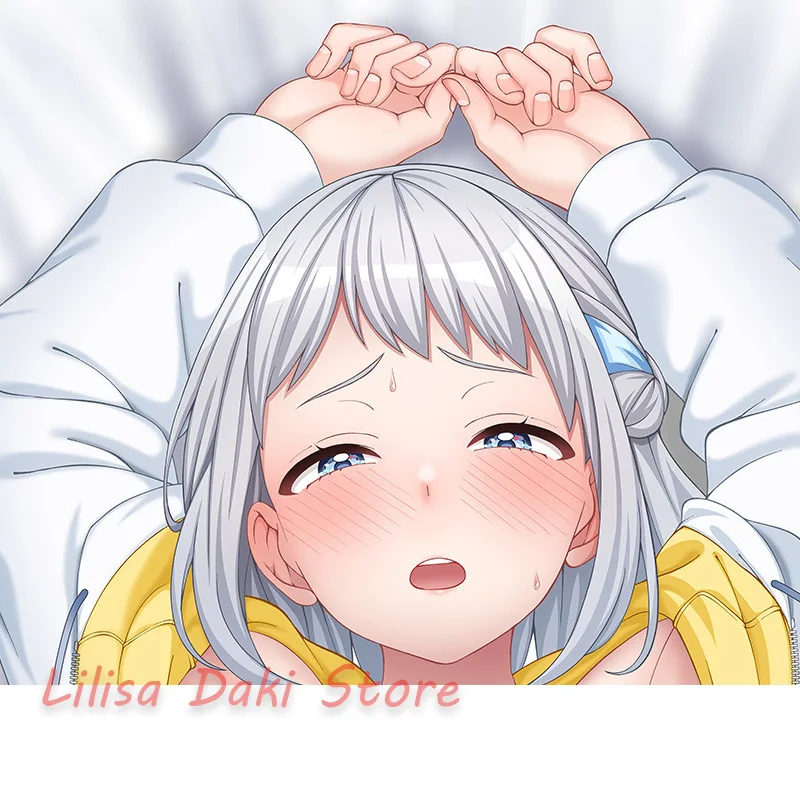 Dakimakura Lilja Katsuragi Body Pillow Cover Double-Sided Print Anime Life-Size Pillowcase Gifts