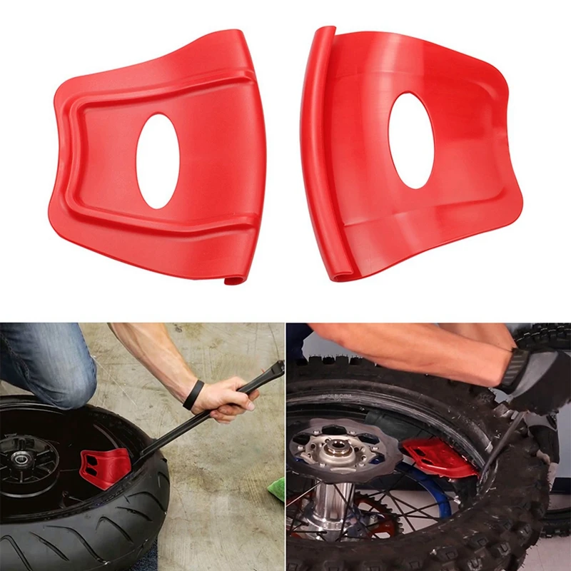 Protectores de llanta, protectores de llanta, herramienta de rueda y neumático para ATV Quad, instalación de neumáticos de motocicleta, 4 Uds.