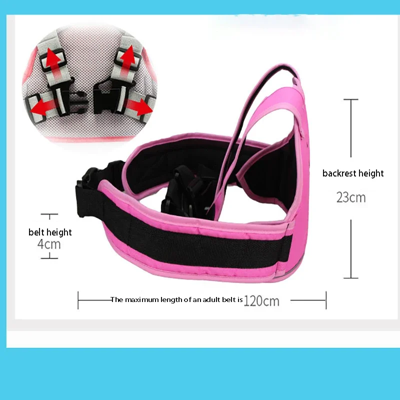 Baby Kids Safety Motorcycle Bike Belt Child Seat Belt Riding Harness Motor Cycle Baby Straps Anti-fall Loss Protection Belt