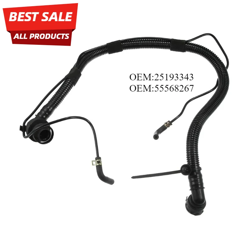 

Engine Crankcase Breather Hose Exhaust Ventilation Pipe 25193343 55568267 Suitable for Effective Engine Emission Control