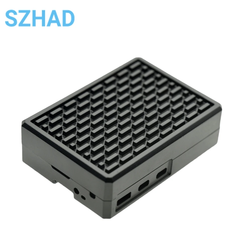 For Raspberry Pi 5 Aluminum Protection Box Heavy Passive Cooling & Heat Dissipation Metal Shell Easy To Install For Raspbery Pi5