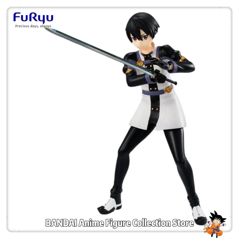 

In Stock Original FuRyu Special Figures Sword Art Online The Movie Ordinal Scale Kirito Toys Gifts Collection Models Figures