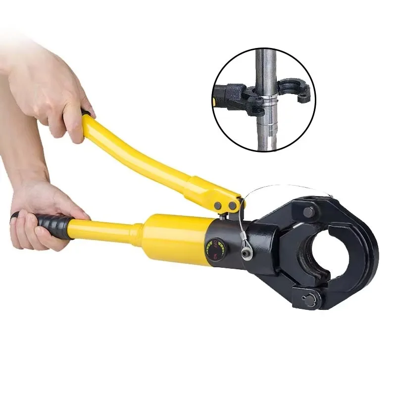 CW-50 Pipe Crimp Pliers 16-32mm Pressing Tool with Torsion Spring Calibrator Pro to Contour Composite Pipe