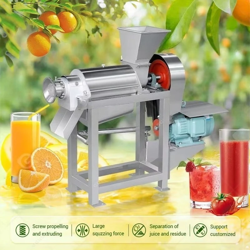 Mango Apple 220V Squizing Hydra Extractor Juicer Line Commercial Coconut Milk Maker Machine Juice Machine