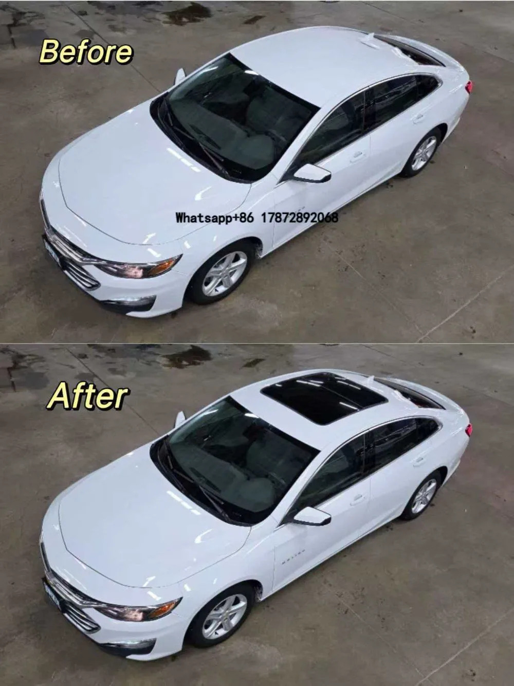 

H400 Universal Car Panoramic Sunroof, Compatible with Sedan, SUV, MPV Models