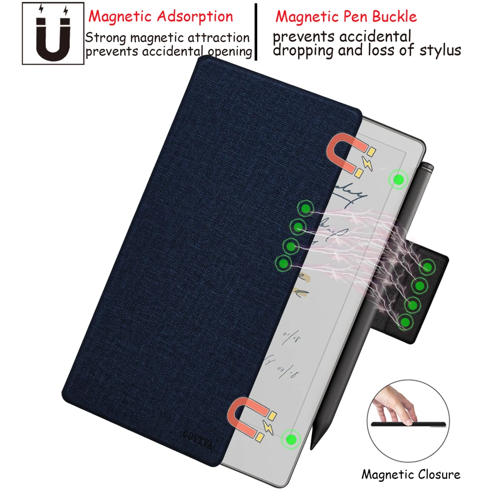 Remarkable Paper Pro Move タブレット用磁気ケース 超薄型レザー 1:1